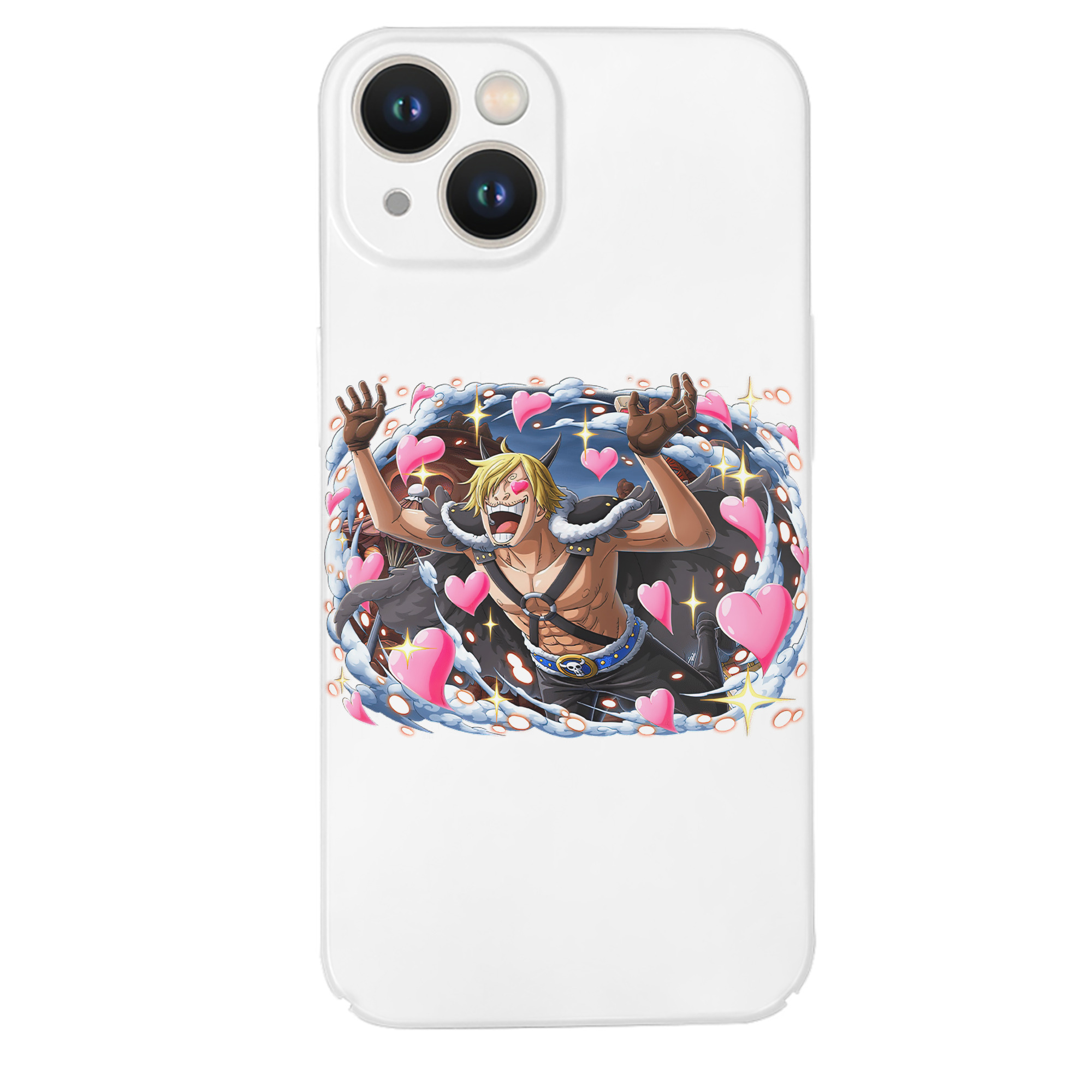 （画像用） ワンピース サンジ ONE PIECE Sanji 【iPhone 14シリーズ対応】ハードケース
